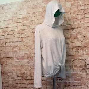 Anthropologie “Drew” lightweight, hooded pull over